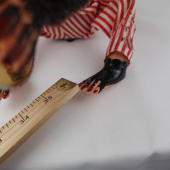 Vintage Daishin Musical Jolly Chimp Clapping Cymbal Monkey Box Working Original - Picture 7 of 16